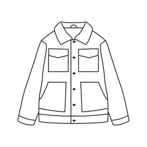 Jackets collection icon