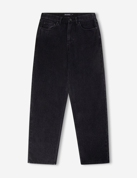 Fresno Loose Fit Denim - Black – Mr Simple