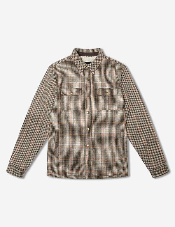 Drover Sherpa Jacket - Houndstooth