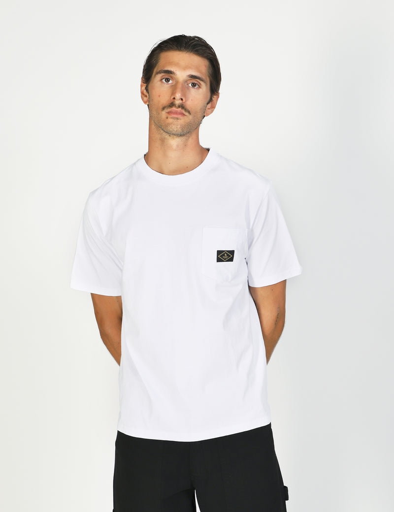Scout Heavy Weight Pocket Tee - White