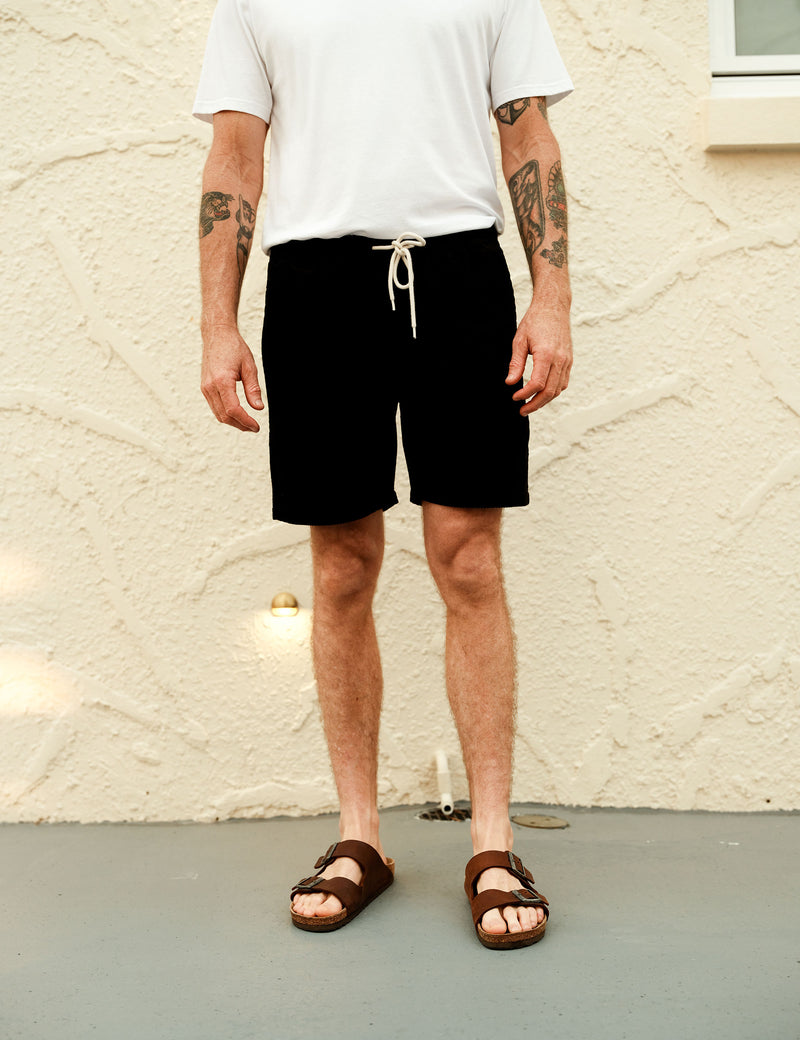 Burbank Cord Short - Black Cord