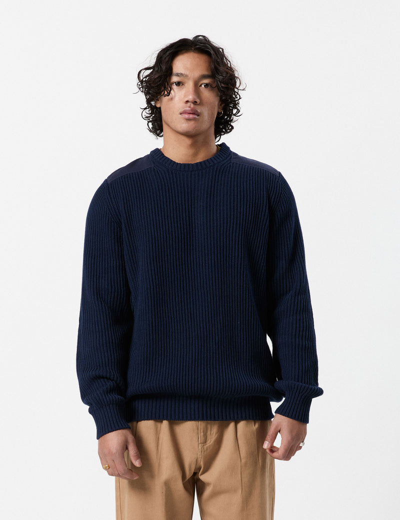 Combat Knit - Navy