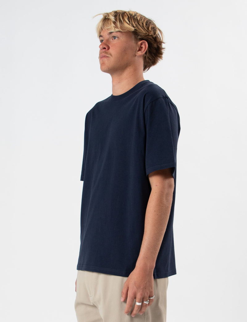 Heavy Weight Tee - Navy
