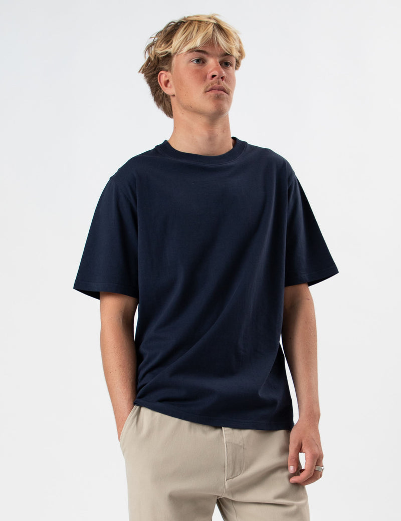Heavy Weight Tee - Navy