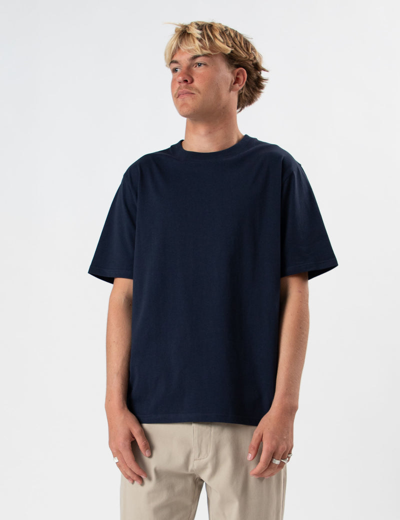 Heavy Weight Tee - Navy