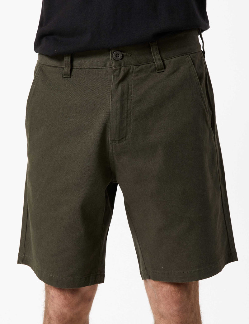 Taylor Chino Short - Dark Green