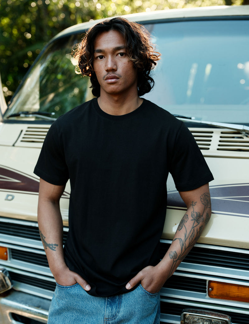 Reginald Tee - Black – Mr Simple