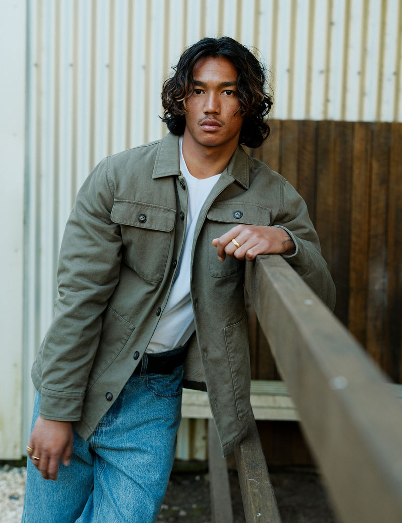 Stockyard Sherpa Jacket - Fatigue