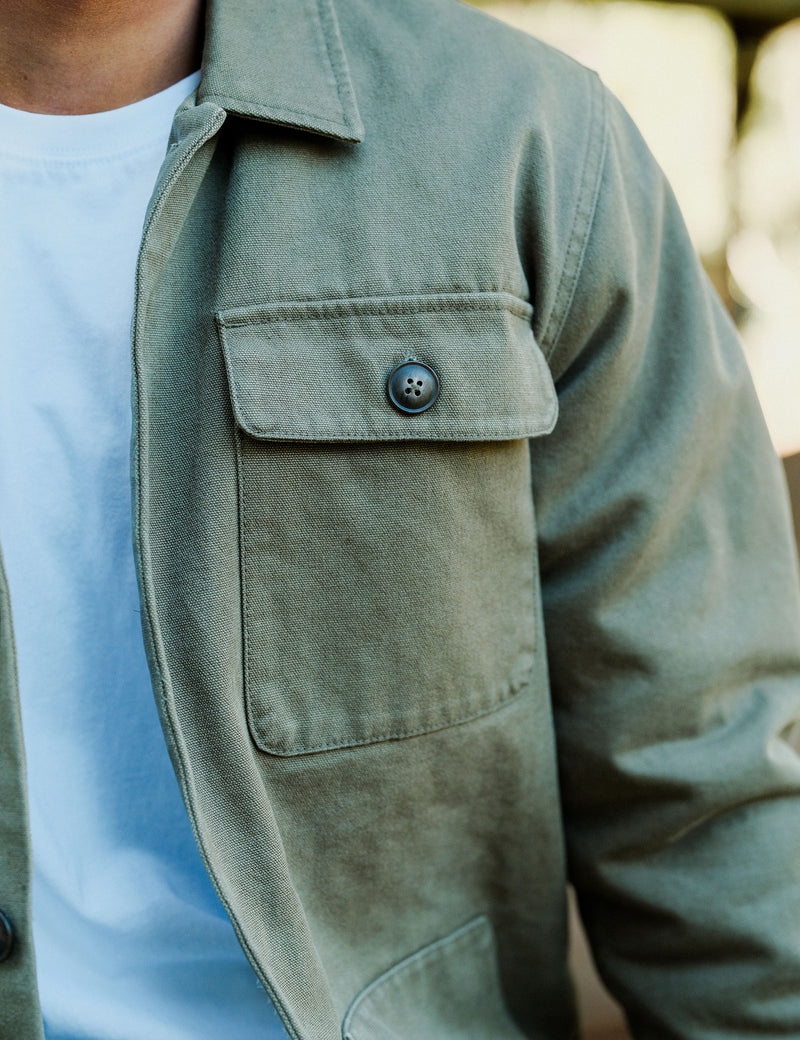 Stockyard Sherpa Jacket - Fatigue