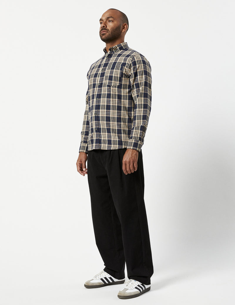 Oxford Check - Navy Plaid