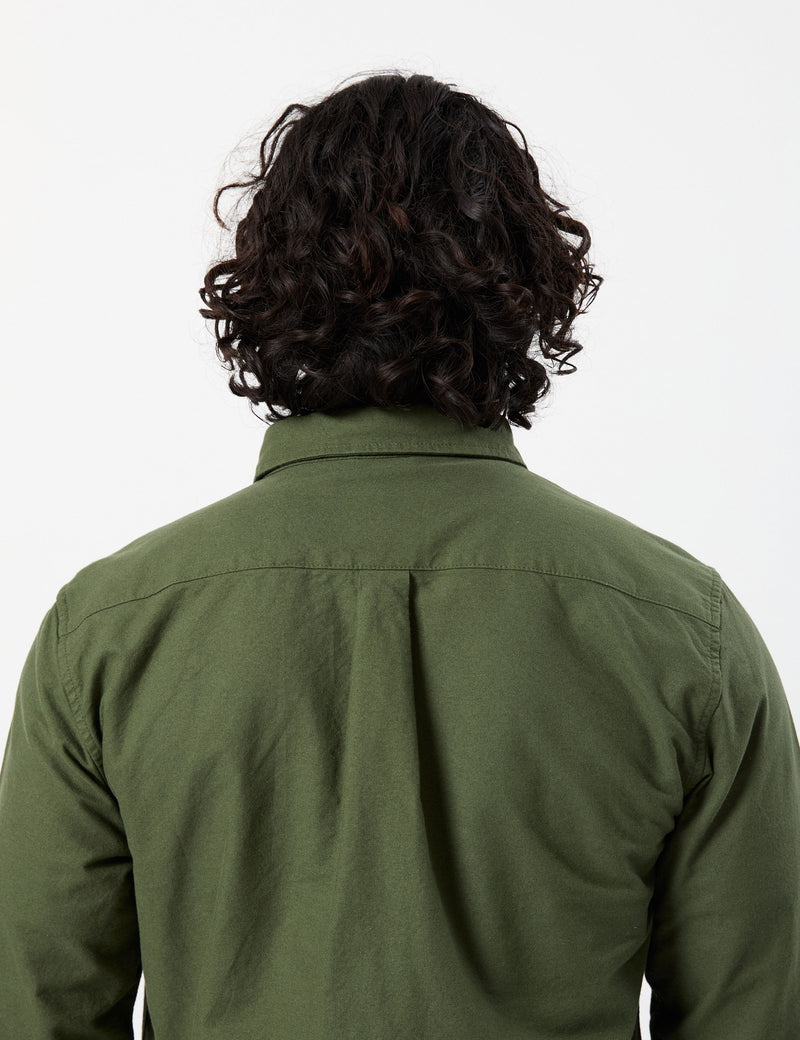 Oxford Long Sleeve Shirt - Sage