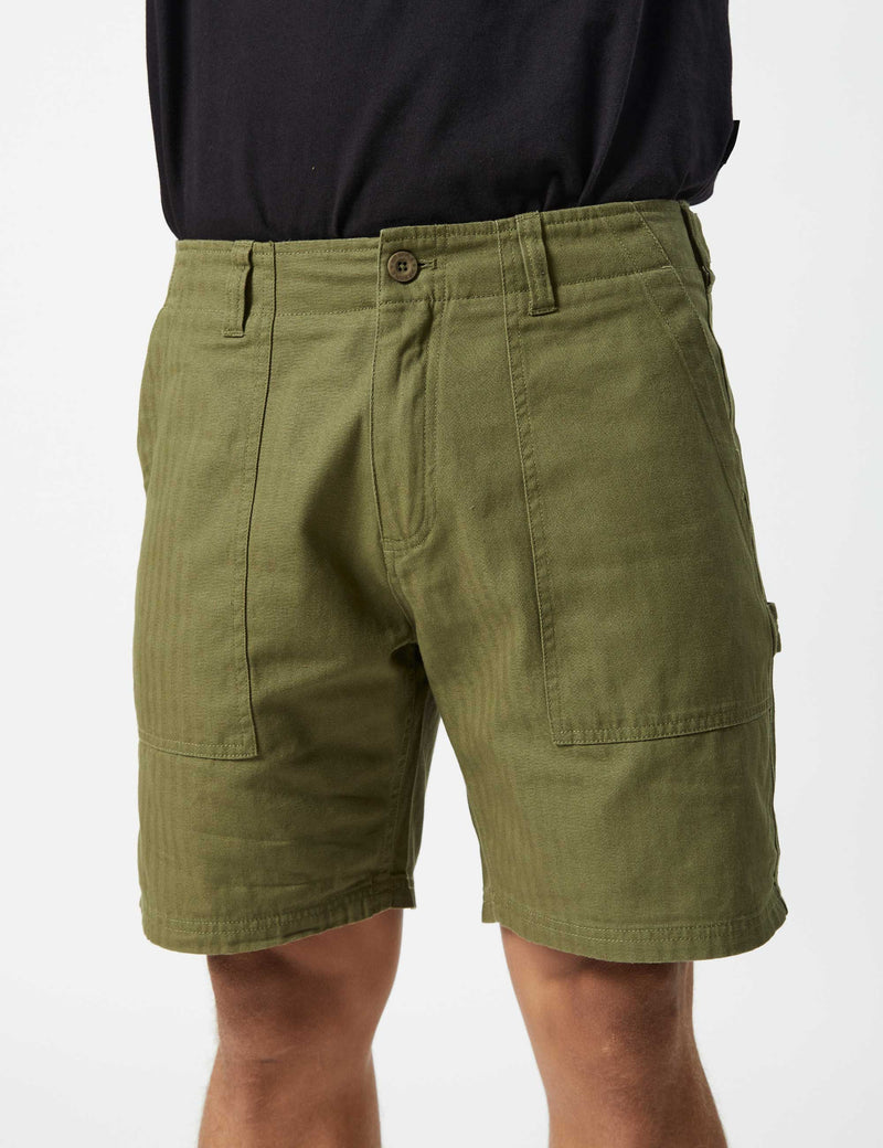 Carpenter Walk Short - Washed Army