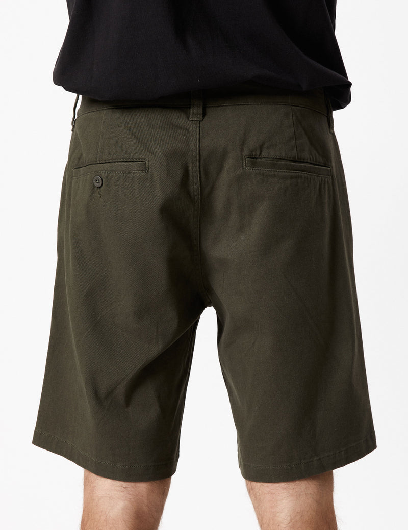 Taylor Chino Short - Dark Green