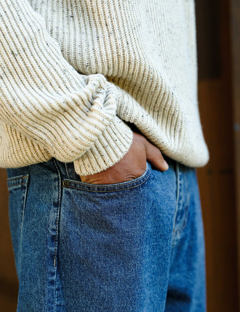 Fresno Loose Fit Denim - Blue Steel