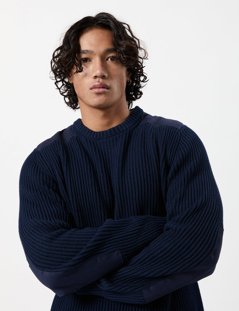 Combat Knit - Navy