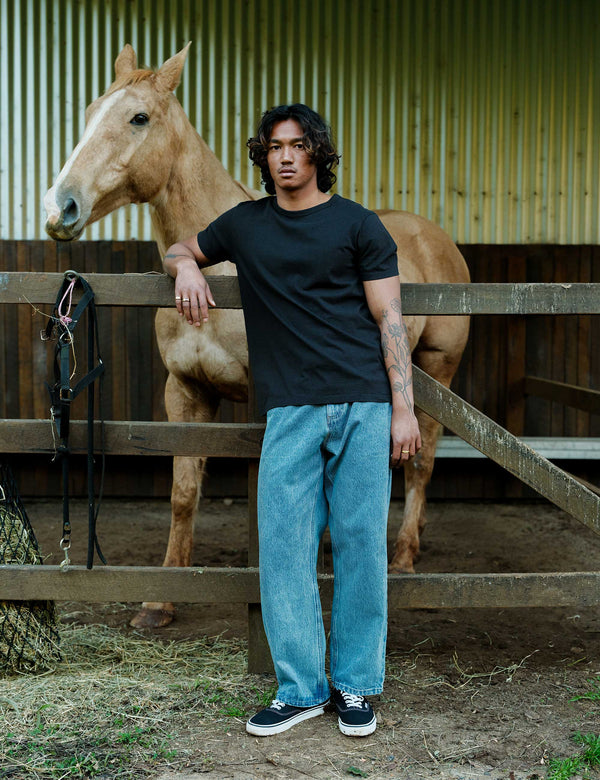 Fresno Loose Fit Denim - Vintage Blue
