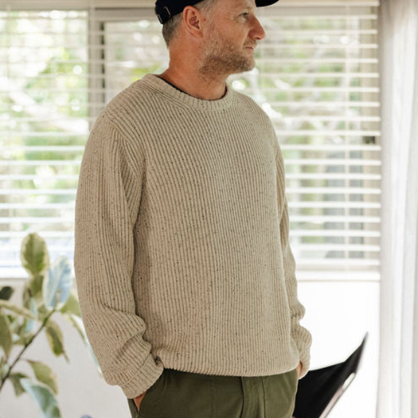 Fisher Chunky Knit - Oatmeal – Mr Simple