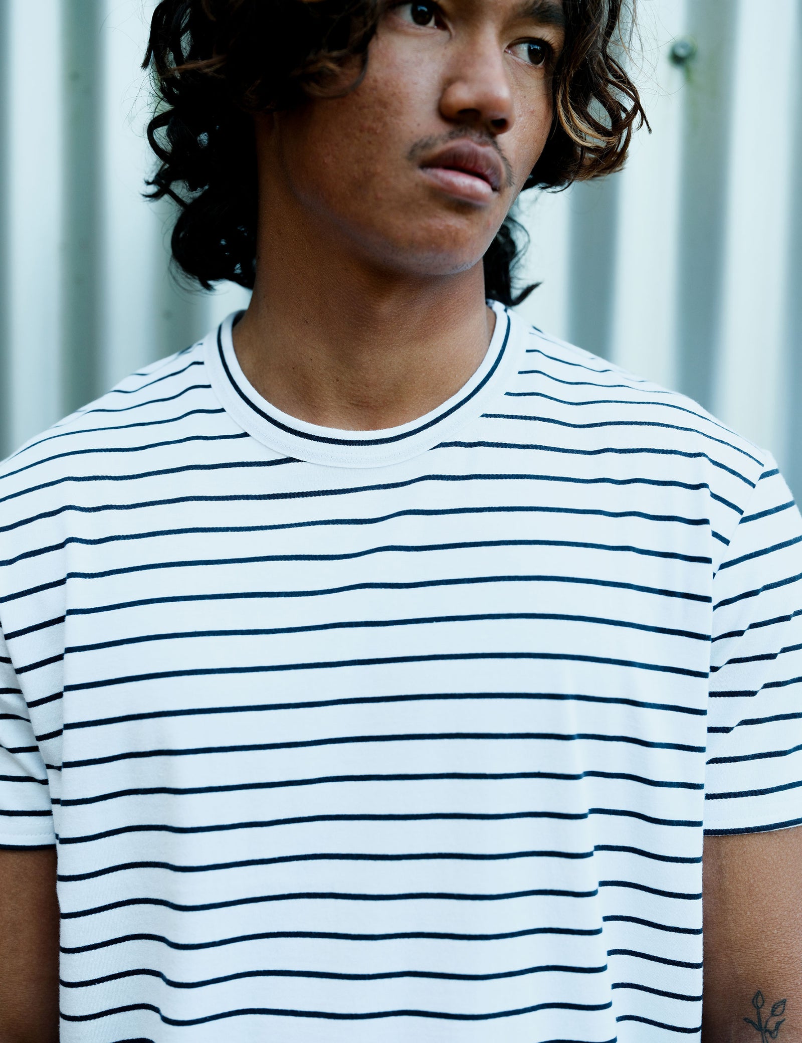Breton Stripe Tee - Navy/White – Mr Simple