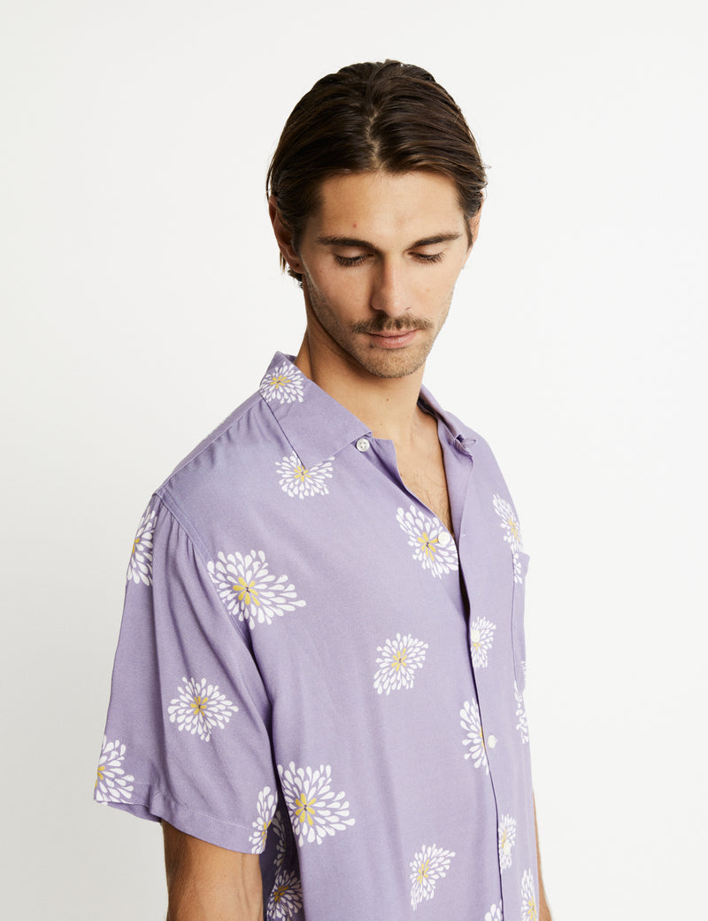 Zed Bowler Shirt - Light Violet