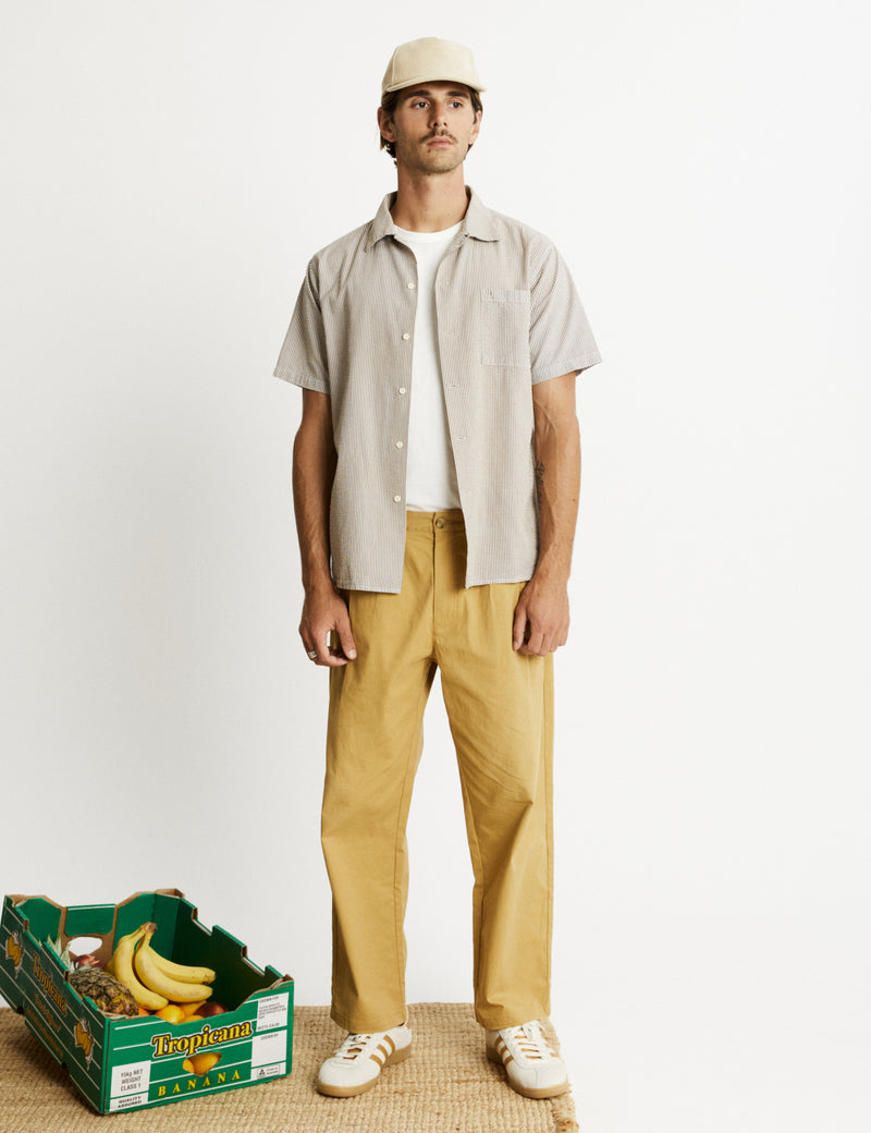 Onshore Short Sleeve Shirt - Natural
