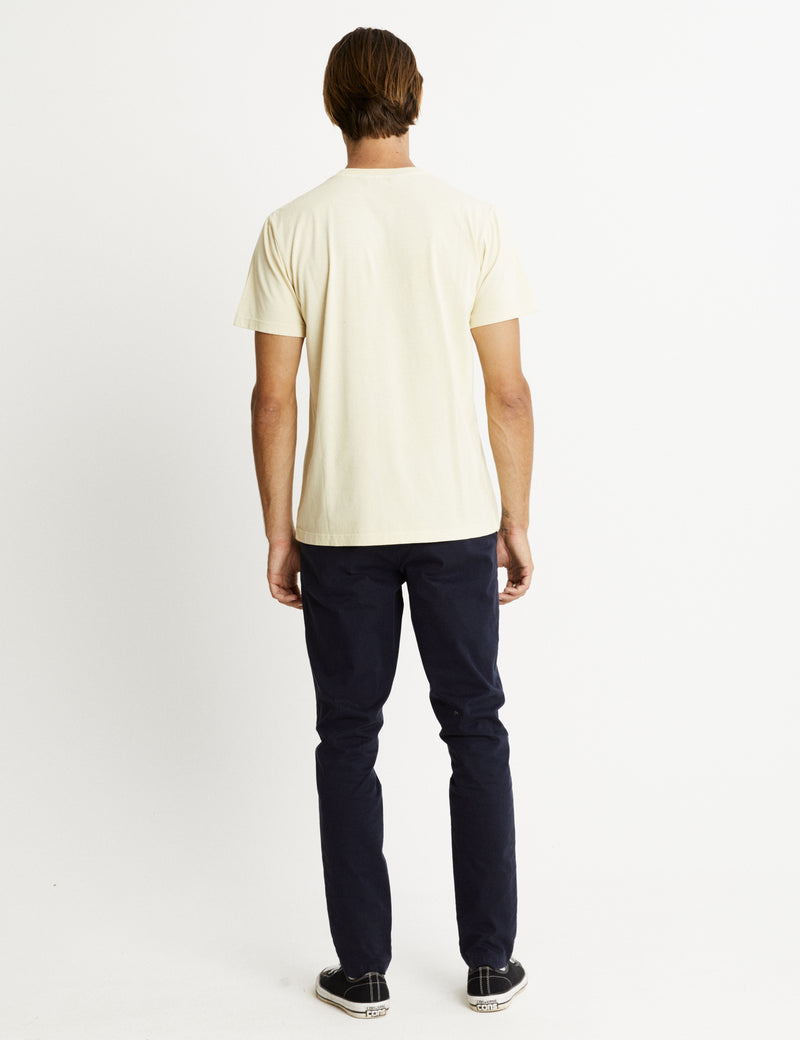 Reginald Organic Tee - Easy Yellow
