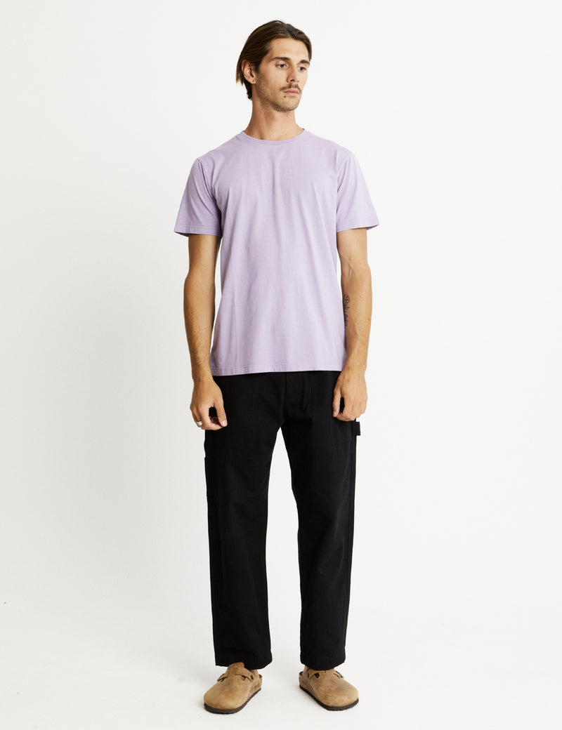 Reginald Organic Tee - Light Violet