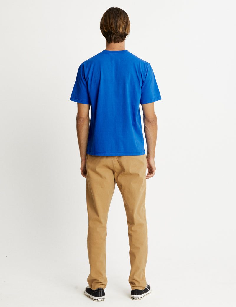 Heavy Weight Tee - Cobalt