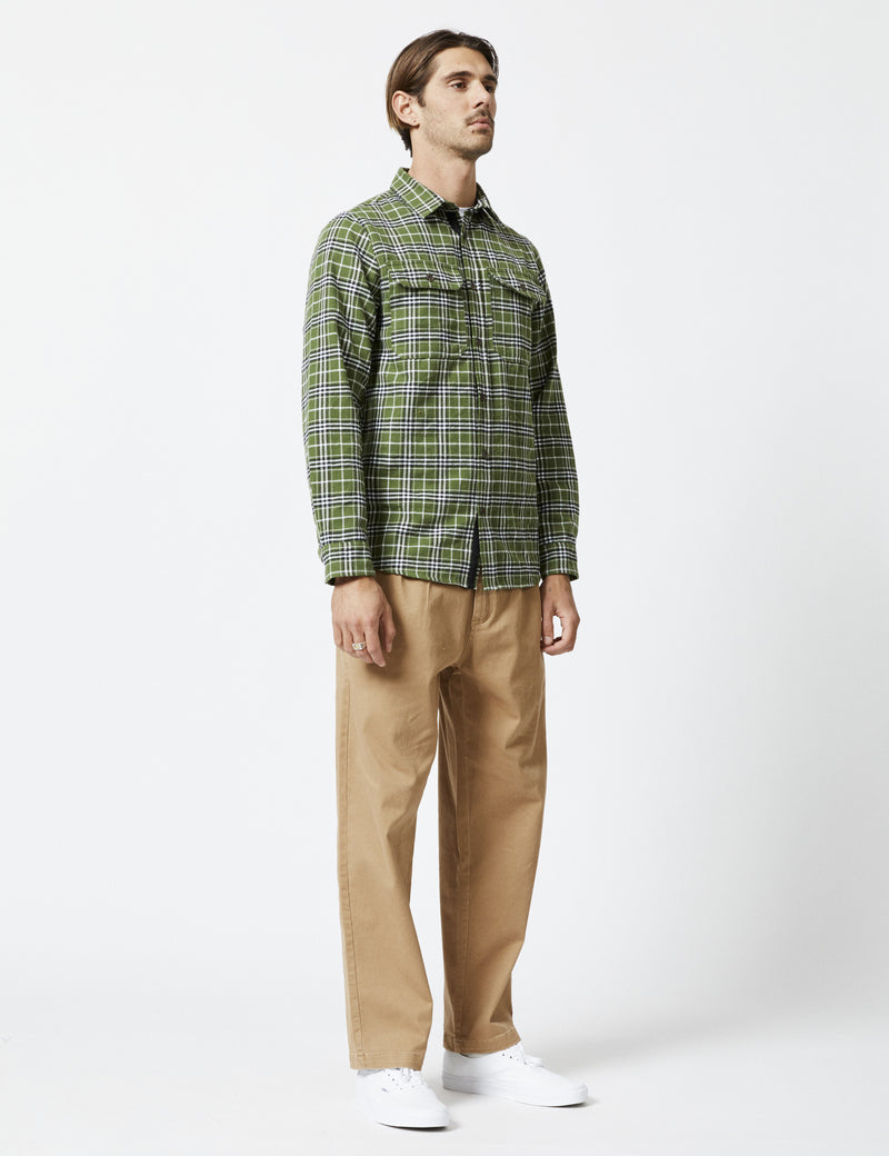 Classic Flannel - Olive