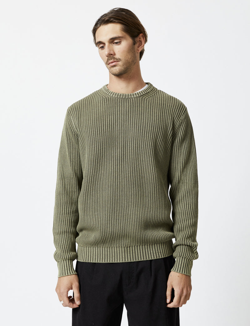 Fisher Chunky Organic Knit - Fatigue