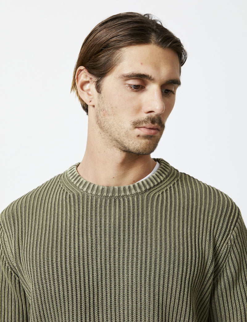 Fisher Chunky Organic Knit - Fatigue