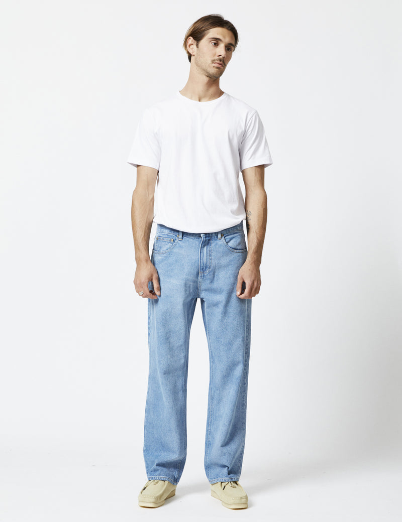 Fresno Loose Fit Denim - Vintage Blue