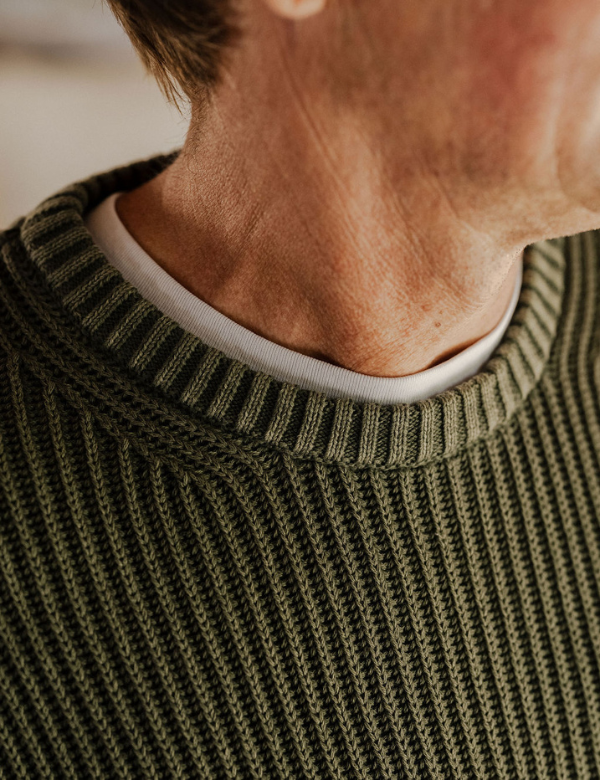 Fisher Chunky Knit - Fatigue – Mr Simple