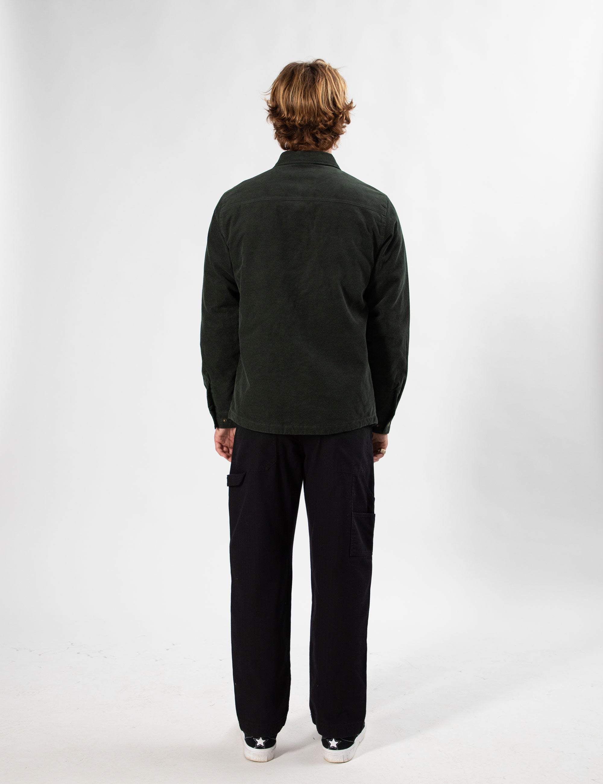 Quilted Cord Jacket - Pine – Mr Simple