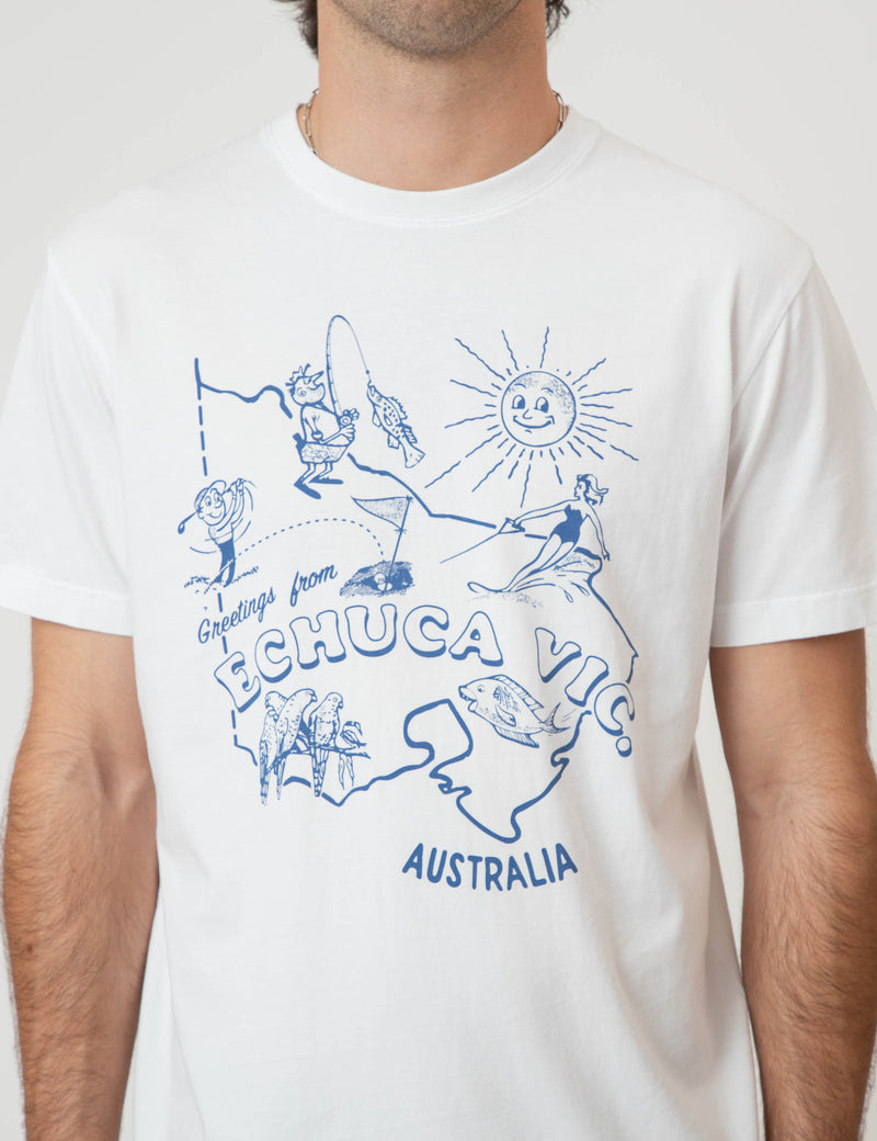 Reginald Organic Tee - Echuca Greetings Natural