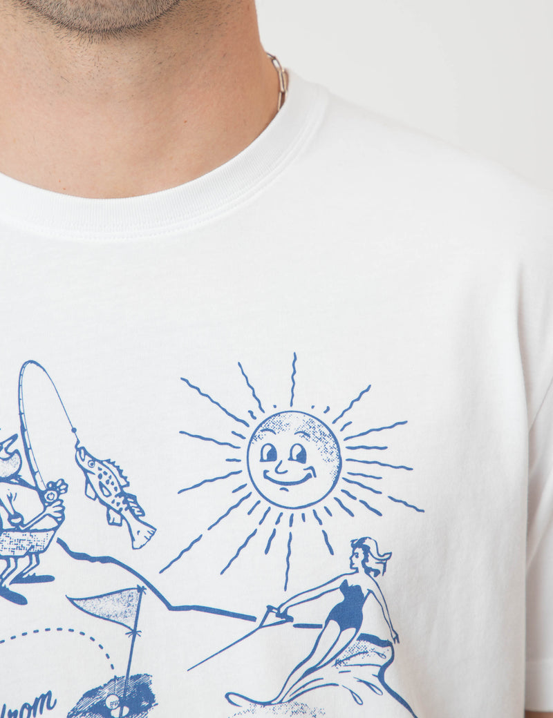 Reginald Organic Tee - Echuca Greetings Natural