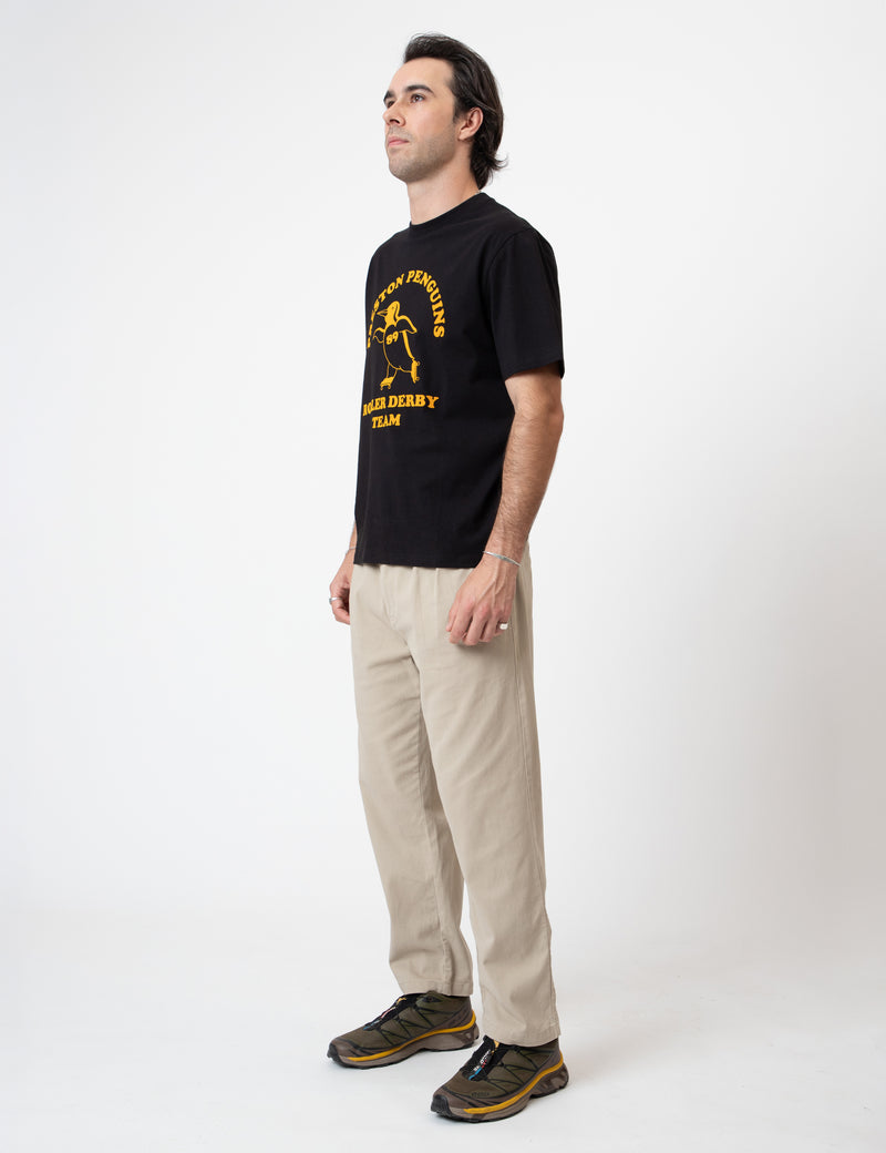 Heavy Weight Tee - Preston Penguins Black