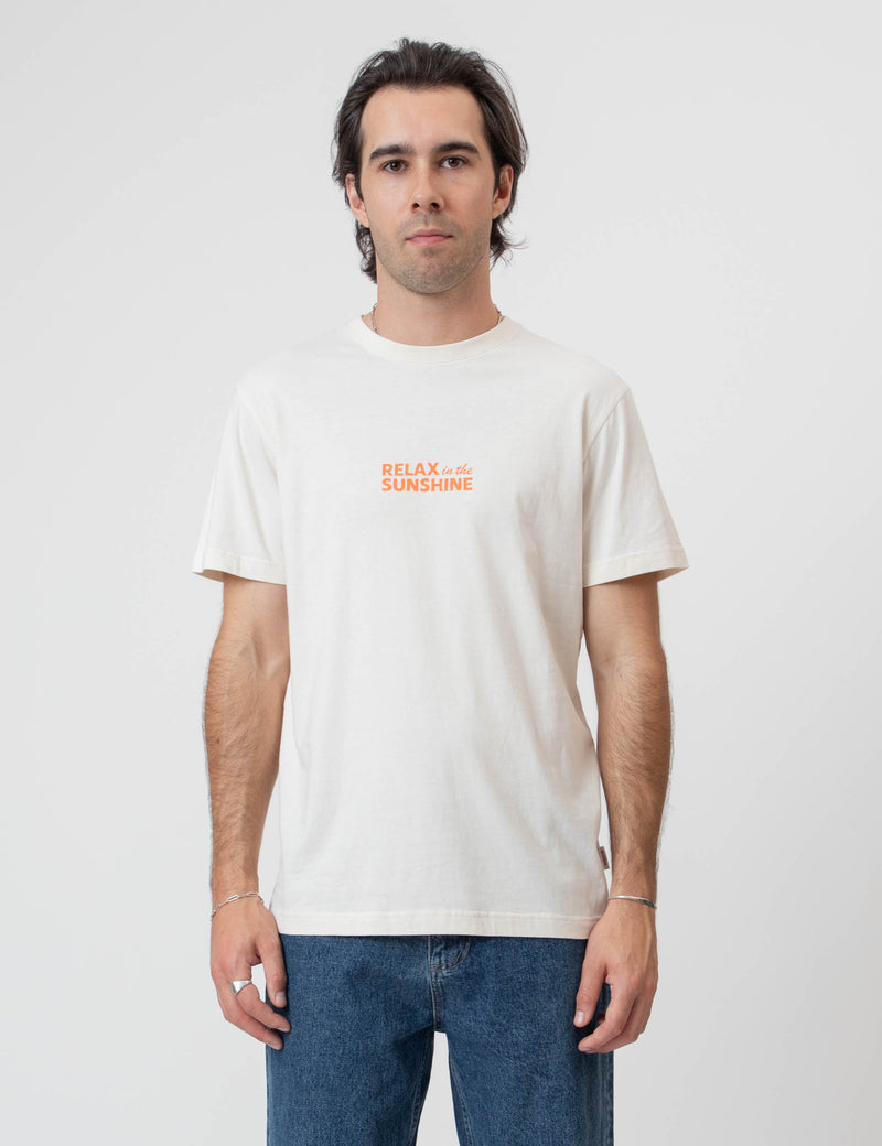 Reginald Organic Print Tee - Mackay Relax Natural