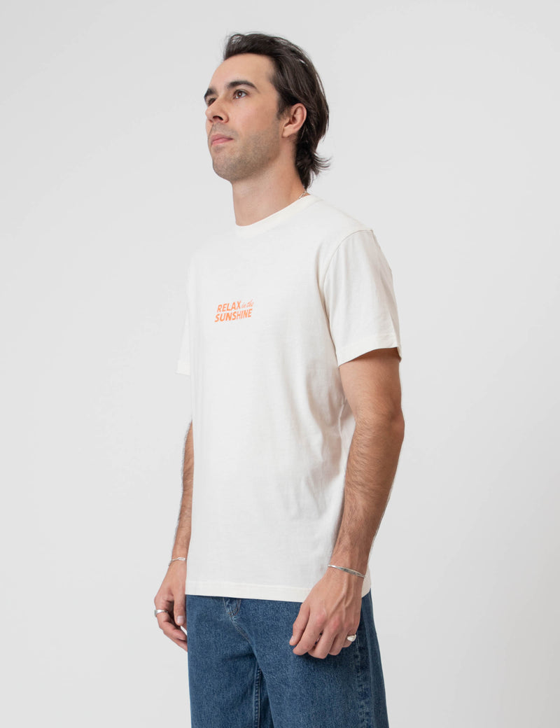 Reginald Organic Print Tee - Mackay Relax Natural