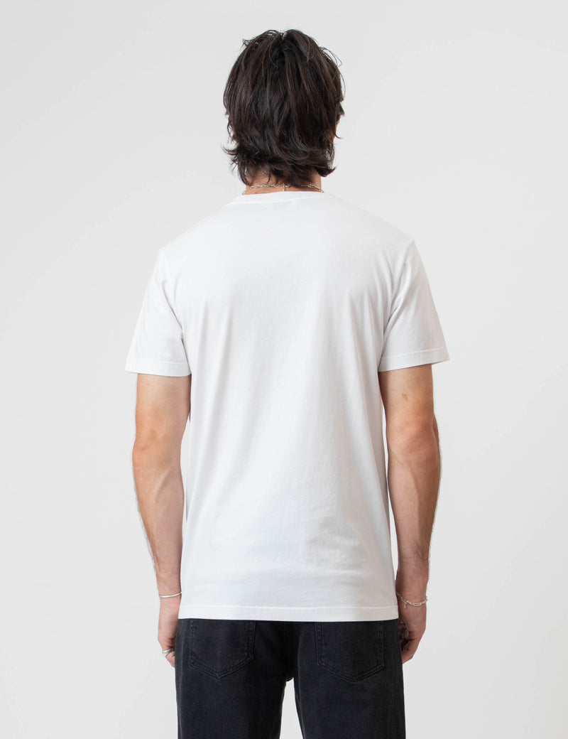 Reginald Organic Tee - Mr Sandwich White