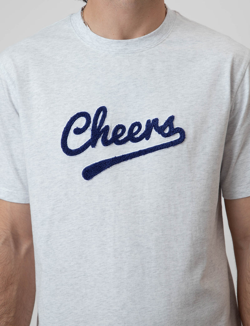 Heavy Weight Tee - Cheers Grey Marle