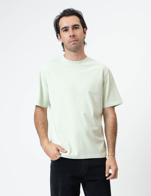 Heavy Weight Tee - Fog Green