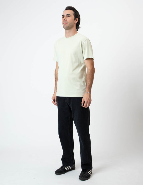 Reginald Organic Tee - Fog Green