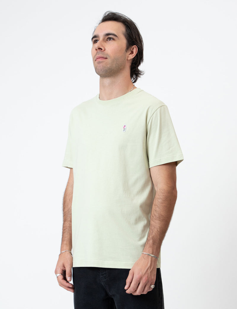 Chapman Tee - Galah Fog Green