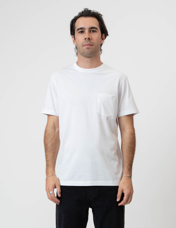 Reginald Organic Pocket Tee - White