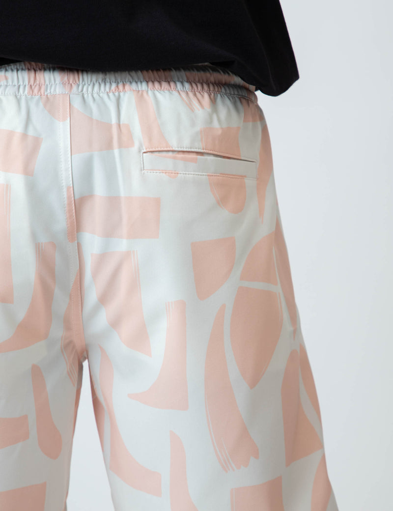 Active Short - Snow Peach Sunburst