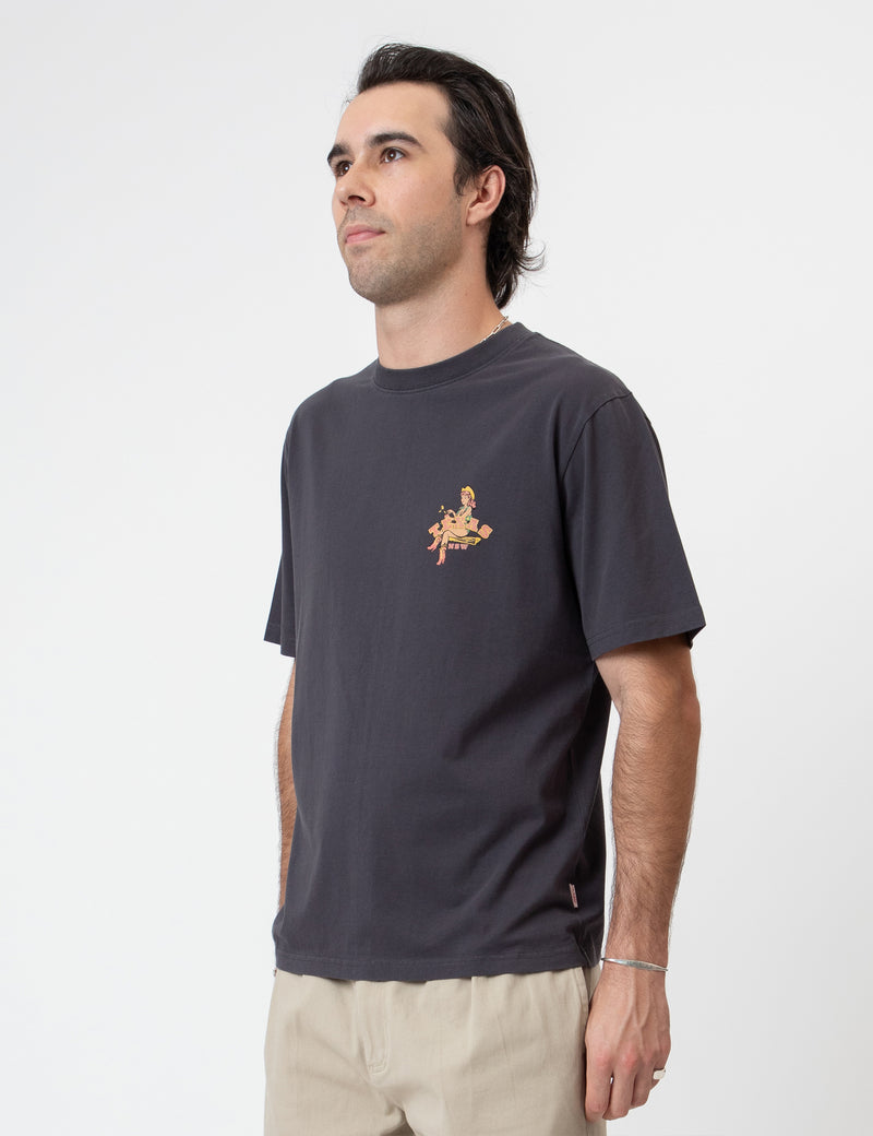 Heavy Weight Tee - Texas NSW Vintage Black