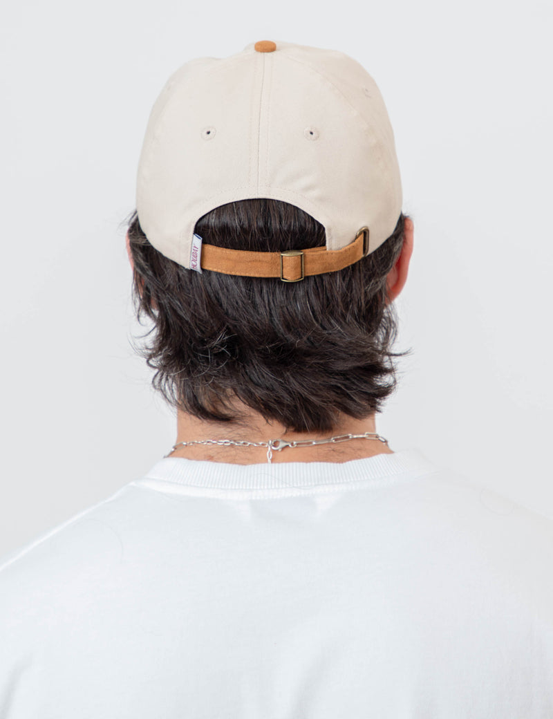 6 Panel Dad Cap - Bob's Taco Natural Suede