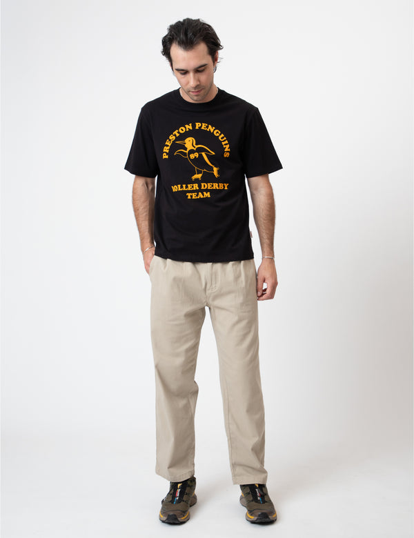 Heavy Weight Tee - Preston Penguins Black