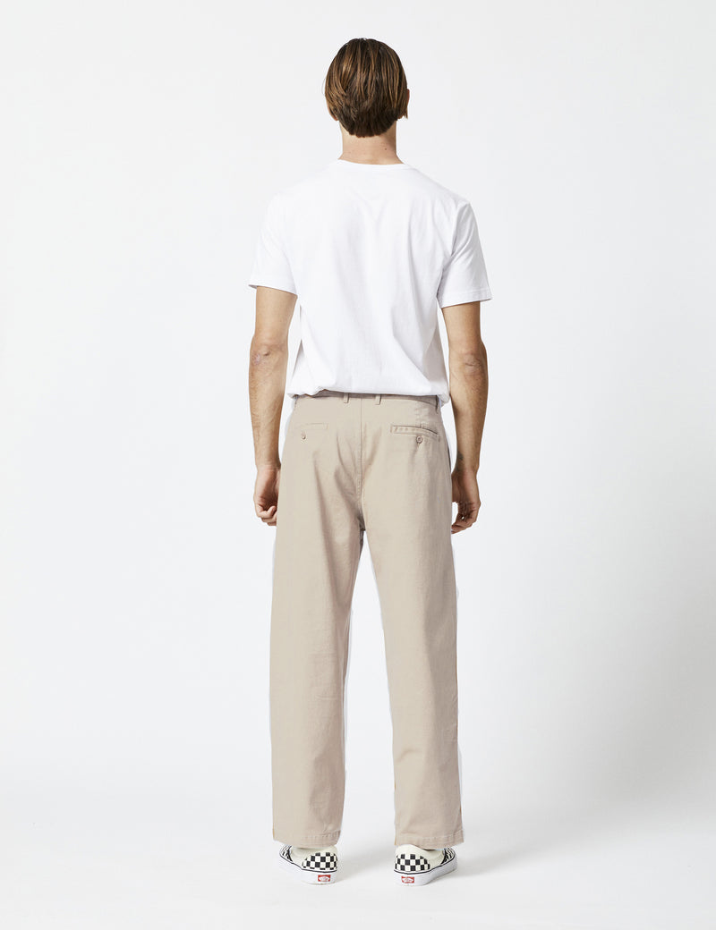 Brooklyn Pleated Pant - Stone