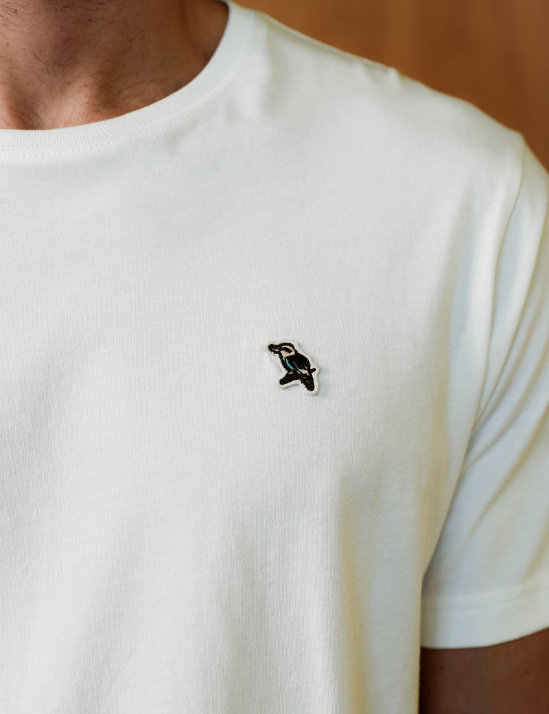 Chapman Tee - Kookaburra White